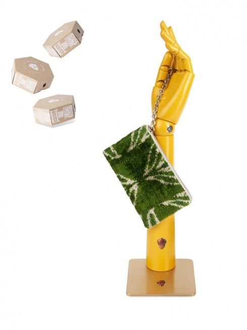 Шелковая (Бахмаль) ключница MIRACULUM TRANSFORMA! (Чудо преображения!) Key_MIRACULUM TRANSFORMA/M